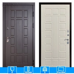 Входная дверь Престиж 126120 бежевый матовый