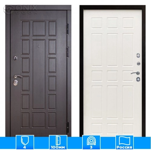 Входная дверь Престиж 126123 белое дерево