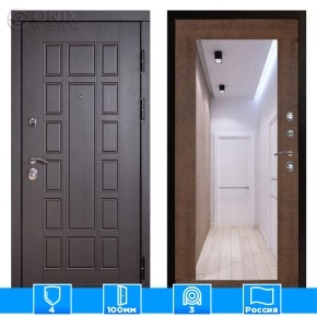 Входная дверь Престиж 126132 Зеркало триумф дуб