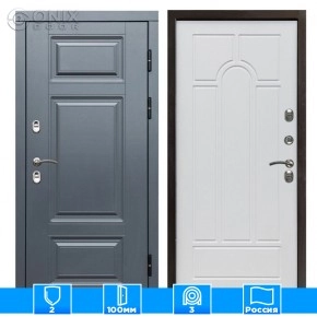 Входная дверь Престиж 126143 Арка белое дерево