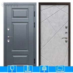 Входная дверь Престиж 126156 бетон светлый