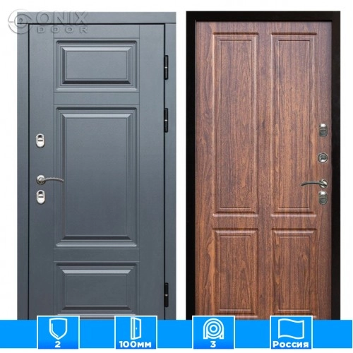 Входная дверь Престиж 126159 Орех стандарт