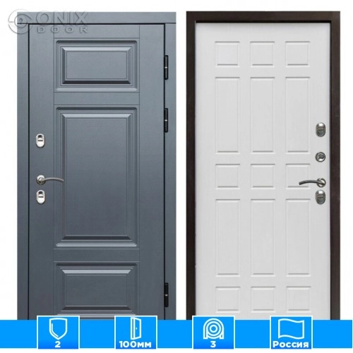 Входная дверь Престиж 126165 белое дерево