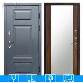 Входная дверь Престиж 126171 Зеркало дуб