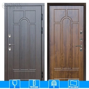 Входная дверь Престиж 126184 премиум венге Арка дуб