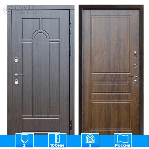 Входная дверь Престиж 126191 премиум венге дуб