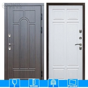 Входная дверь Престиж 126194 премиум венге Лиственница премиум