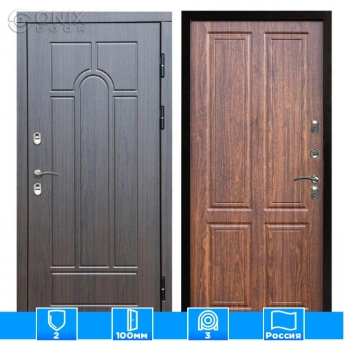 Входная дверь Престиж 126199 премиум венге Орех стандарт