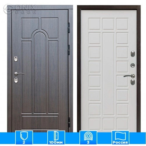 Входная дверь Престиж 126203 премиум венге бежевый матовый