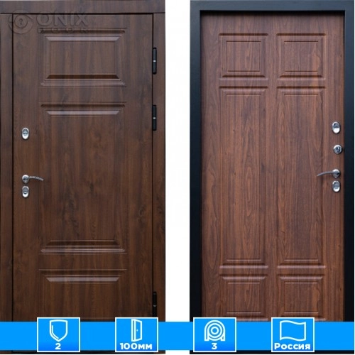 Входная дверь Престиж 126219 премиум орех