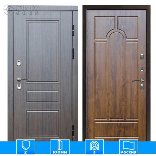 Входная дверь Престиж 126221 премиум венге Арка дуб