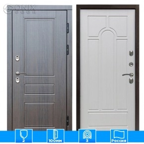 Входная дверь Престиж 126222 премиум венге Арка лиственница