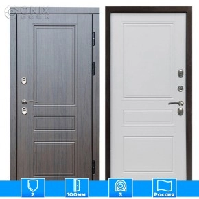 Входная дверь Престиж 126226 премиум венге белый матовый