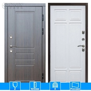 Входная дверь Престиж 126231 премиум венге Лиственница премиум