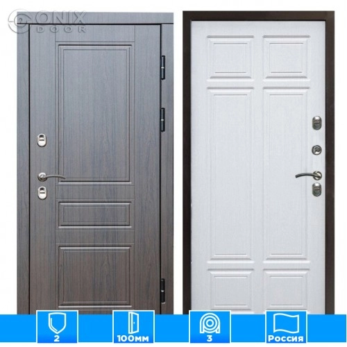 Входная дверь Престиж 126231 премиум венге Лиственница премиум