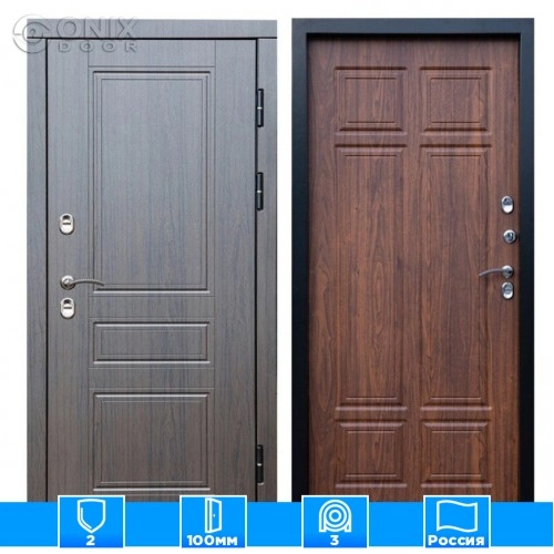 Входная дверь Престиж 126235 премиум венге Орех премиум