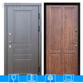 Входная дверь Престиж 126236 премиум венге Орех стандарт