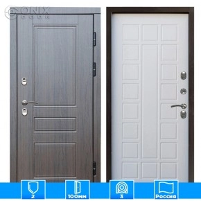 Входная дверь Престиж 126239 премиум венге белое дерево