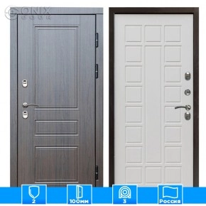 Входная дверь Престиж 126240 премиум венге бежевый матовый