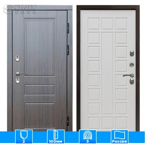 Входная дверь Престиж 126240 премиум венге бежевый матовый