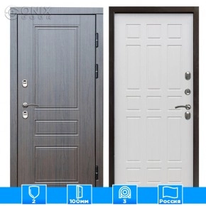 Входная дверь Престиж 126245 премиум венге лиственница