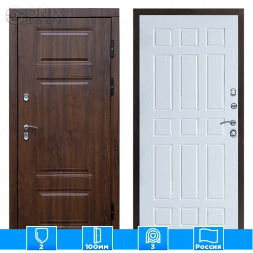 Входная дверь Престиж 126260 премиум белое дерево