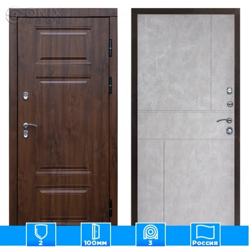 Входная дверь Престиж 126263 премиум бетон светлый