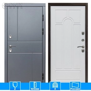 Входная дверь Престиж 126271 Арка белое дерево