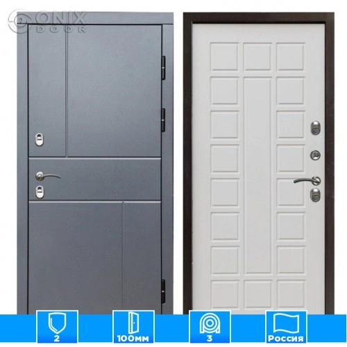 Входная дверь Престиж 126291 бежевый матовый