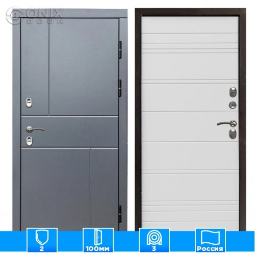 Входная дверь Престиж 126298 white line