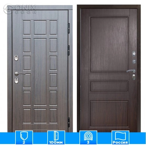 Входная дверь Престиж 126317 венге венге