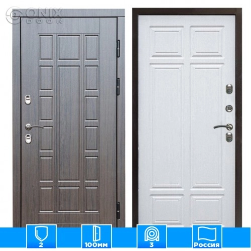 Входная дверь Престиж 126318 венге Лиственница премиум