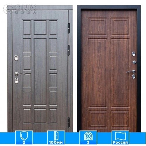 Входная дверь Престиж 126322 венге Орех премиум