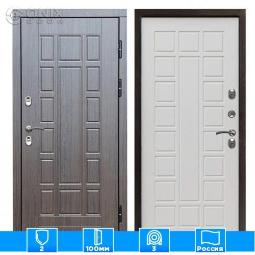 Входная дверь Престиж 126327 венге бежевый матовый