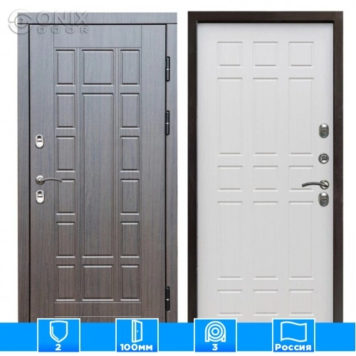 Входная дверь Престиж 126332 венге лиственница