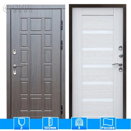 Входная дверь Престиж 126333 венге Царга лиственница