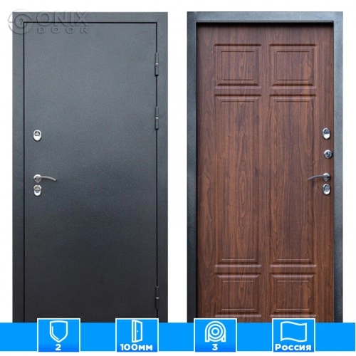 Входная дверь Престиж 126366 Орех премиум