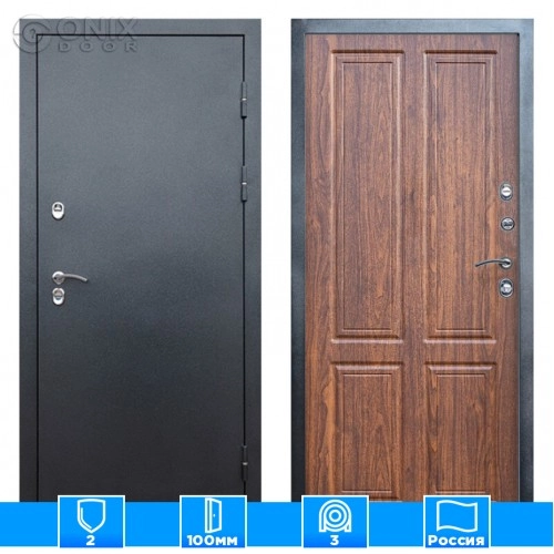 Входная дверь Престиж 126367 Орех стандарт