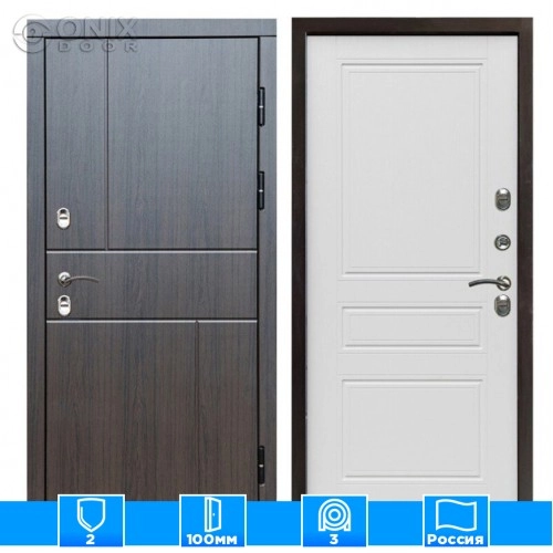 Входная дверь Престиж 126394 венге лиственница