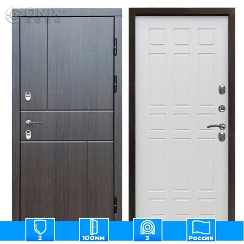 Входная дверь Престиж 126409 венге лиственница