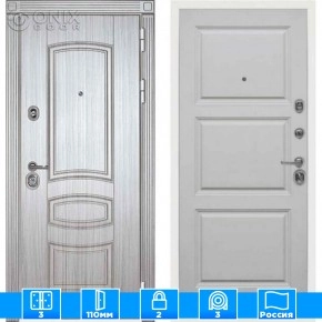 Входная дверь Мираж 121561 Серый/Серый