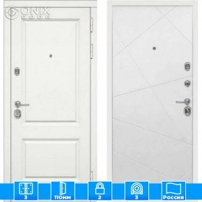 Входная дверь Мираж 121562 Белый/Белый