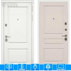 Входная дверь Мираж 121566 Светлый/Белый