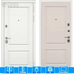 Входная дверь Мираж 121572 Светлый/Белый