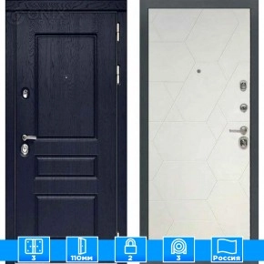 Входная дверь Мираж 121580 Белый/Синий