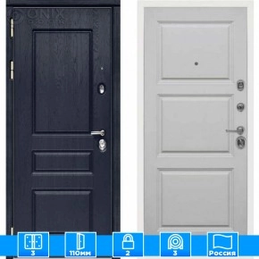 Входная дверь Мираж 121581 Серый/Синий