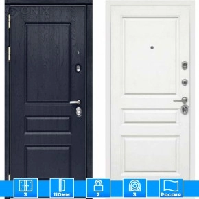 Входная дверь Мираж 121583 Белый/Синий