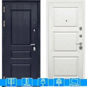 Входная дверь Мираж 121586 Белый/Синий