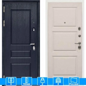 Входная дверь Мираж 121587 Светлый/Синий