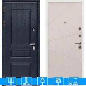 Входная дверь Мираж 121588 Светлый/Синий